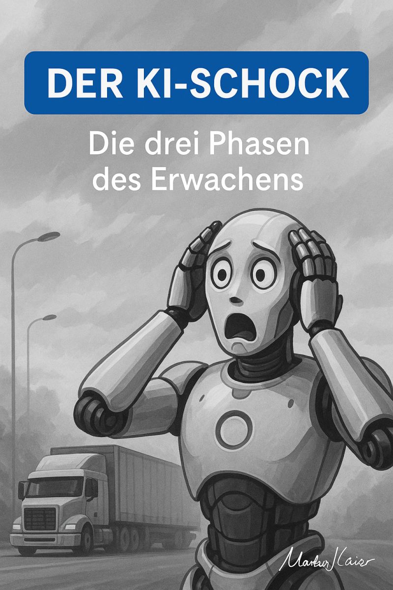 Der KI-Schreck – die drei Phasen des Erwachens
