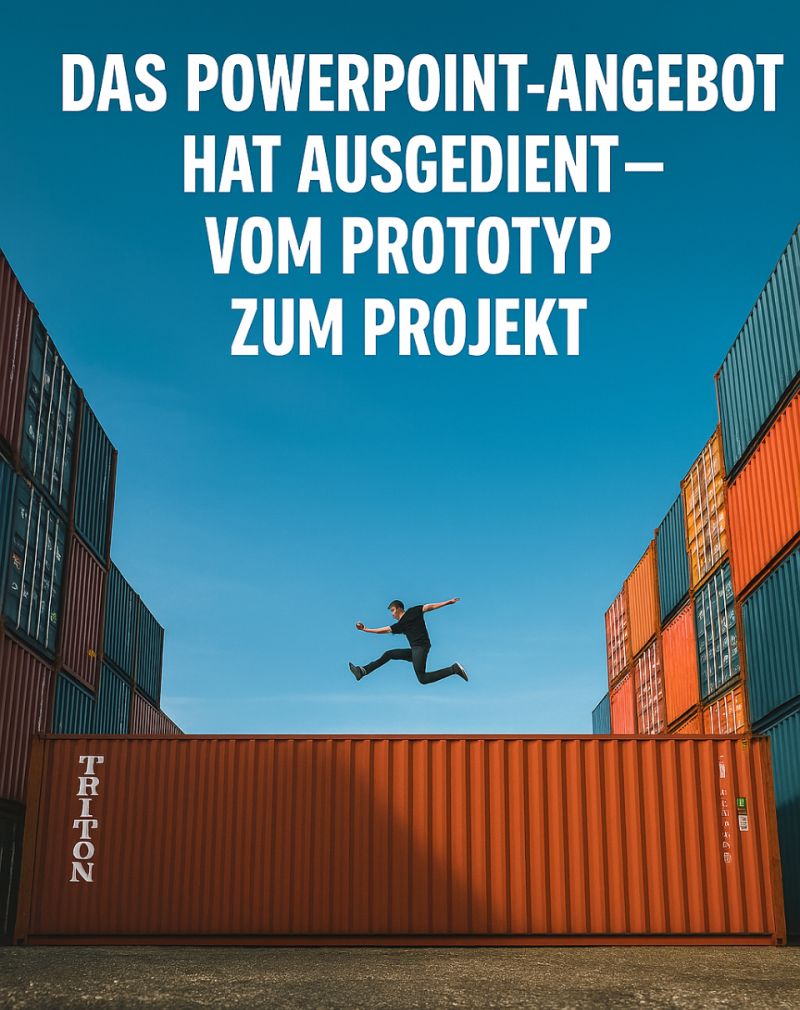 Das PowerPoint Angebot hat ausgedient - vom Prototyp zum Projekt