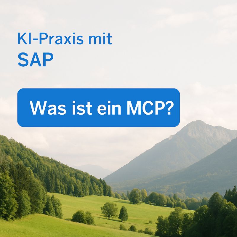 KI Praxis in SAP – Was ist ein MCP (Model Control Point)?