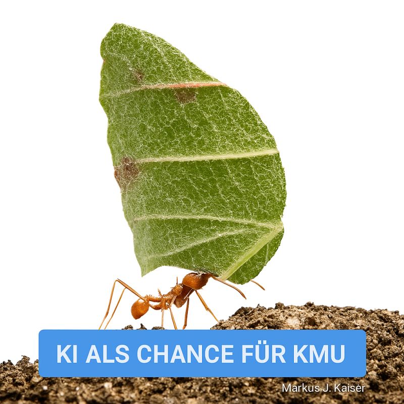 KI als Chance für KMU – und ein Risiko für Konzerne
