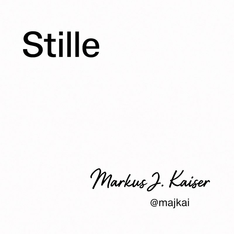 meine persönliche Reise in die Stille.